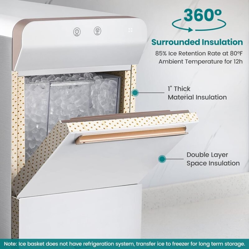 Household V2.0 Countertop Gemi Nugget Ice Maker - Image 5